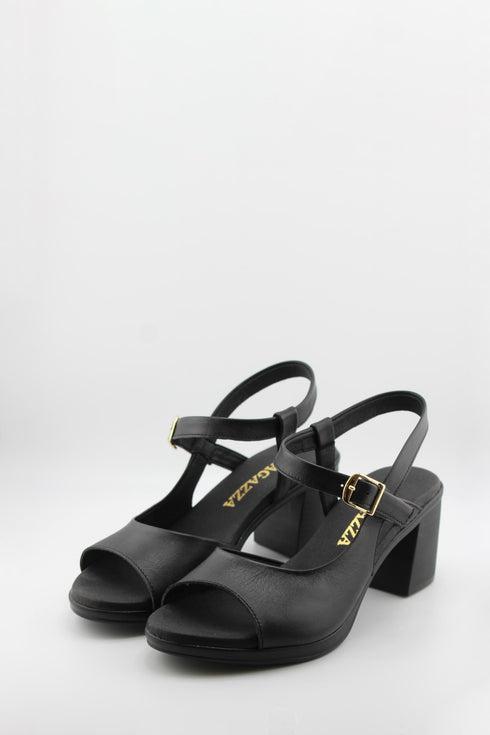 Ragazza Block Heel Open-Toe Sandal